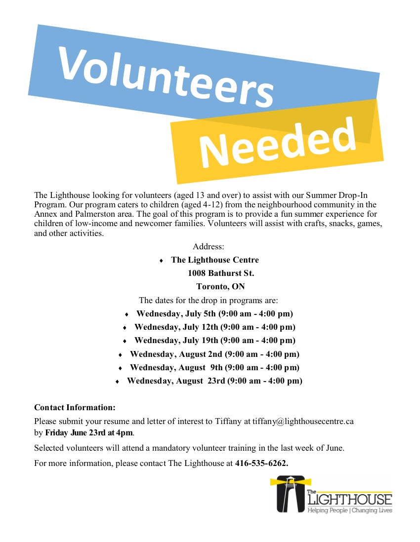 Volunteer-Needed